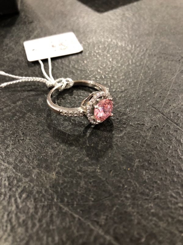 Photo 1 of Zirconia Tourmaline Ring 
Unknown Size