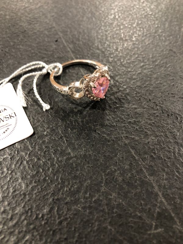 Photo 1 of Zirconia Tourmaline Heart Shaped Ring
Unknown Size