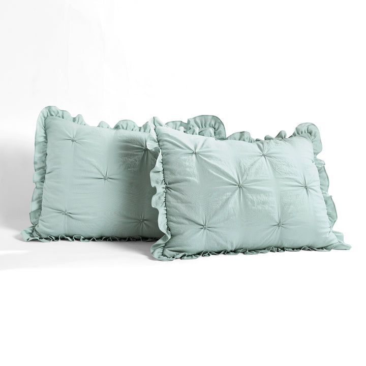 Photo 1 of Frilly Pillow Case Set of 2 20" x 36"