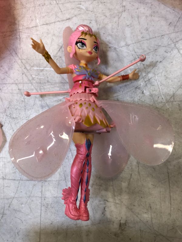 Photo 4 of Hatchimals Pixies, Crystal Flyers Pink Magical Flying Pixie Toy, for Kids Aged 6 and up - Coco's Treasures