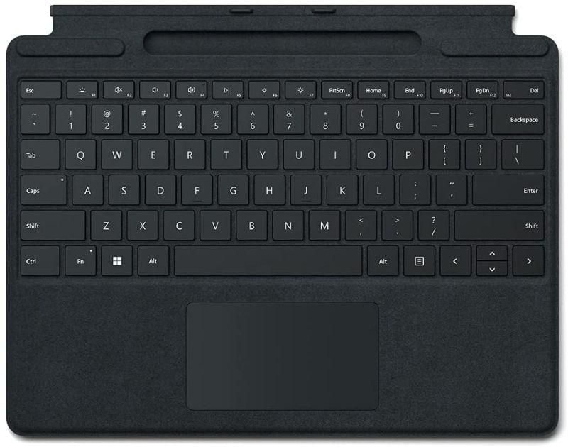 Photo 1 of Microsoft Surface Pro Signature Keyboard - Black