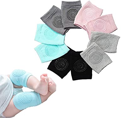 Photo 1 of Baby Crawling Anti-Slip Knee, Unisex Baby Toddlers Kneepads 5 Pairs