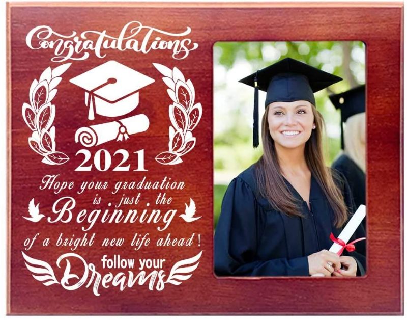 Photo 1 of 2021 Graduation Gifts For Her Picture Frame Him Photo | Grad | College | Nurse | Congratulations | Wood
