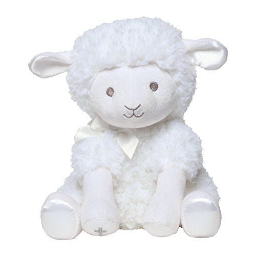 Photo 1 of C.R. Gibson 12" Hush Little Baby Plush Lamb Musical Wind-Up Toy, By Baby Dumpling - Jesus Loves Me
