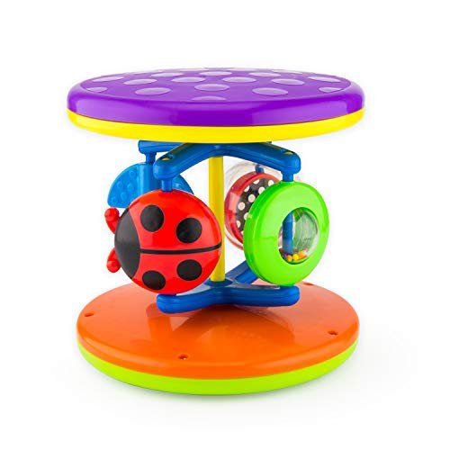 Photo 1 of Sassy Fascination Roll Around Early Learning Toy Promotes Stem Learning Crawling Toy Rolls And Spins Ages 6 Months Plus
