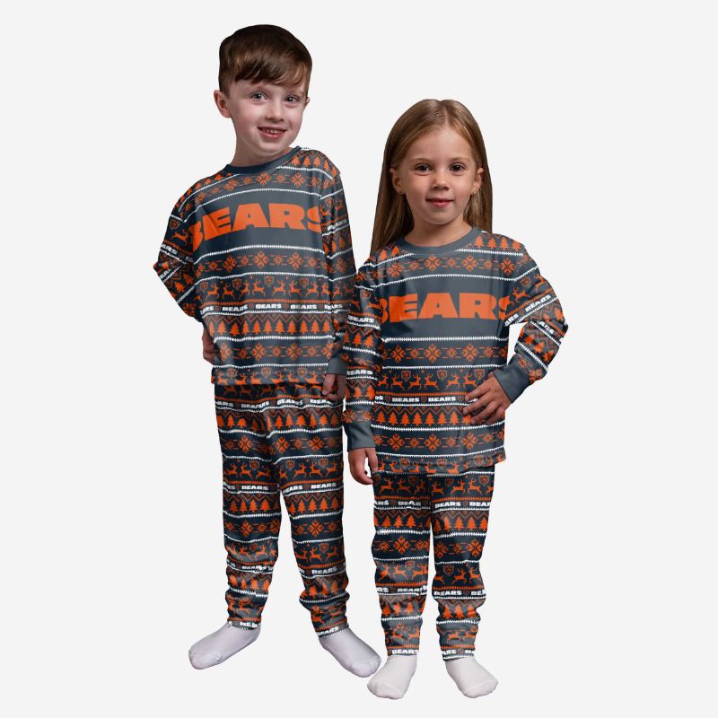 Photo 1 of Chicago Bears Toddler Family Holiday Pajamas - 2T
