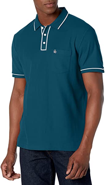 Photo 1 of Original Penguin Men's Slim Fit Earl Polo Shirt SMALL