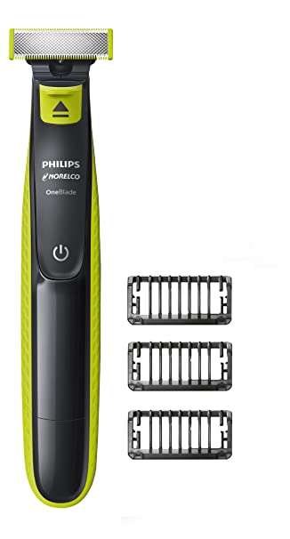 Photo 1 of Philips Norelco OneBlade Hybrid Electric Trimmer and Shaver, Frustration Free Packaging, QP2520/90
