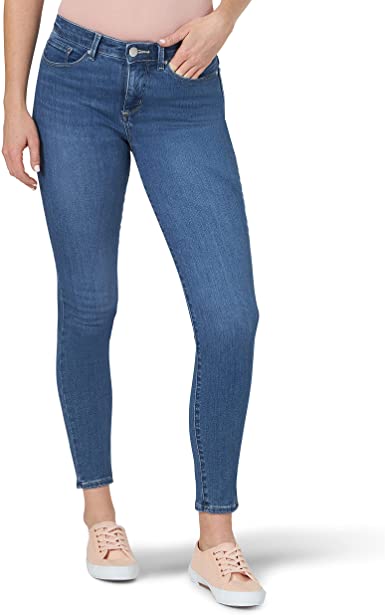 Photo 1 of Lee Women's Sculpting Slim Fit Skinny Leg Jean 14 SHORT