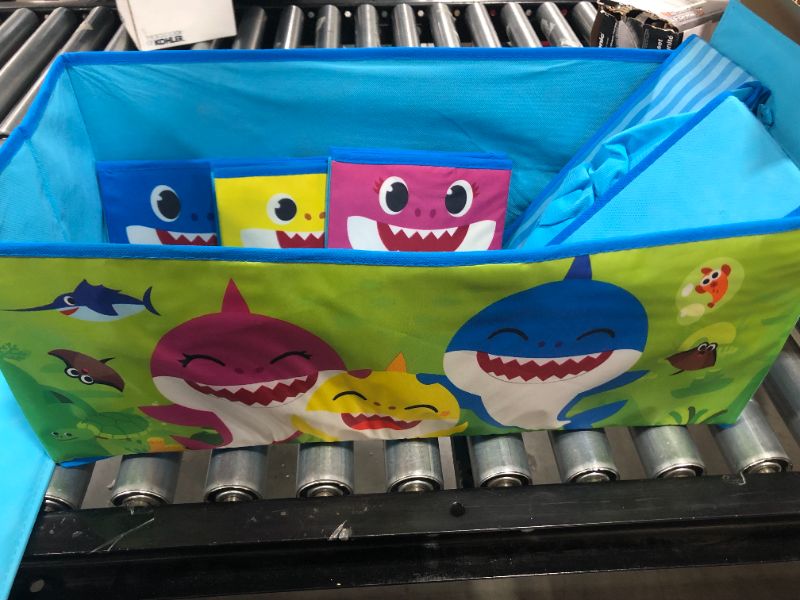 Photo 4 of Baby Shark 6 Bin Design and Store Toy Organizer by Delta Children
