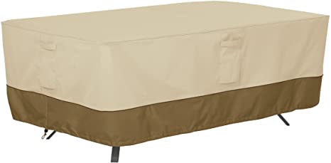 Photo 1 of Classic Accessories Veranda Water-Resistant 84 Inch Rectangular/Oval Patio Table Cover