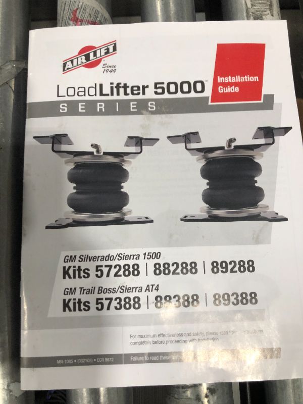 Photo 5 of Air Lift 88388 LoadLifter 5000 Ultimate Air Suspension Kit