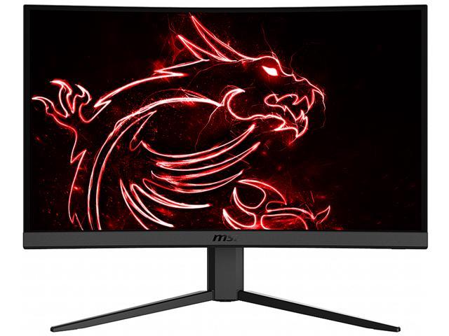 Photo 1 of [FOR PARTS ONLY] Optix 24" Curved Full HD 144Hz Gaming Monitor
