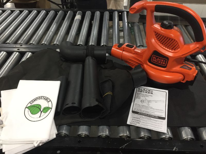 Photo 2 of Black and decker High Performance Blower/Vac/Mulcher (BV6000)