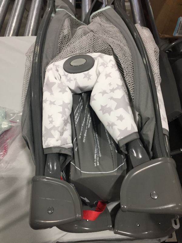 Photo 6 of Graco Pack 'n Play Travel Dome LX Playard | Includes Portable Bassinet, Full-Size Infant Bassinet, and Diaper Changer, Leyton
