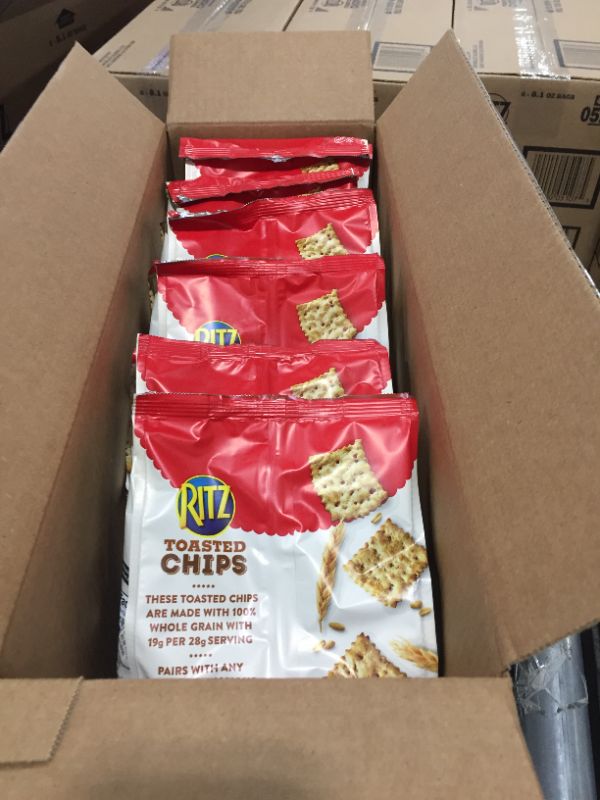 Photo 1 of [6Pack] RITZ Multigrain Toasted Chips, 8.1 oz [EXP 6-2021]