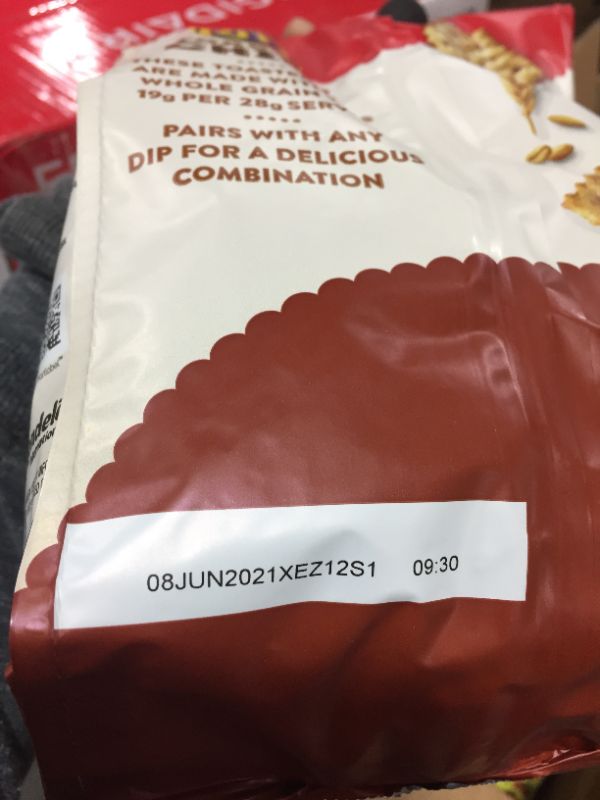 Photo 2 of [6Pack] RITZ Multigrain Toasted Chips, 8.1 oz [EXP 6-2021]