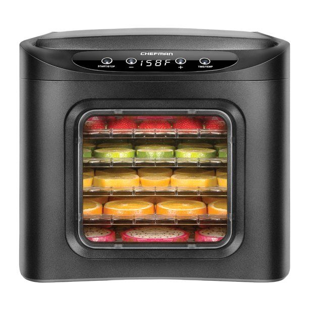 Photo 1 of Chefman Food Dehydrator Machine, Touch Screen Electric Multi-Tier Food Preserver
