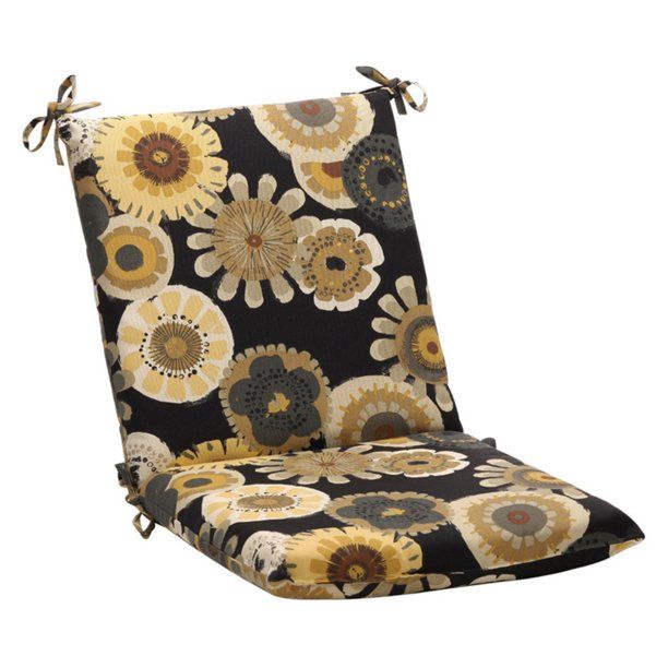 Photo 1 of [Set of 2] Pillow Perfect Outdoor Floral Chair Cushion - 36.5 x 18 x 3 in.
