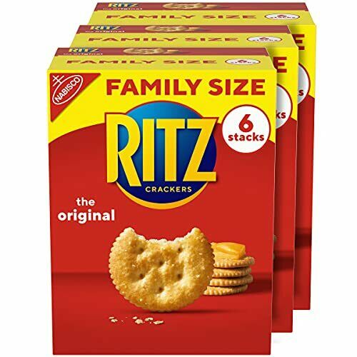 Photo 1 of [2 Cases- 6Boxes Total] RITZ Original Crackers Family Size 3 Boxes [EXP 2-2022]
