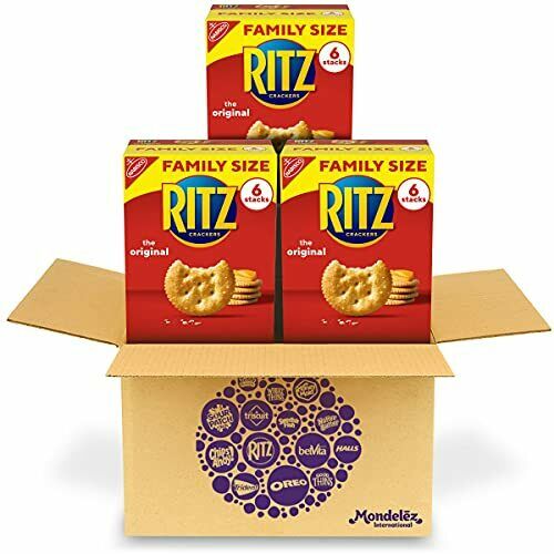 Photo 2 of [2 Cases- 6Boxes Total] RITZ Original Crackers Family Size 3 Boxes [EXP 2-2022]
