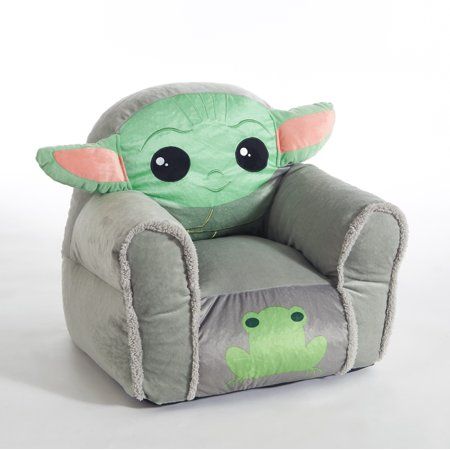 Photo 1 of Baby Yoda the Child Figural Super Soft Kids Bean Bag Chair
