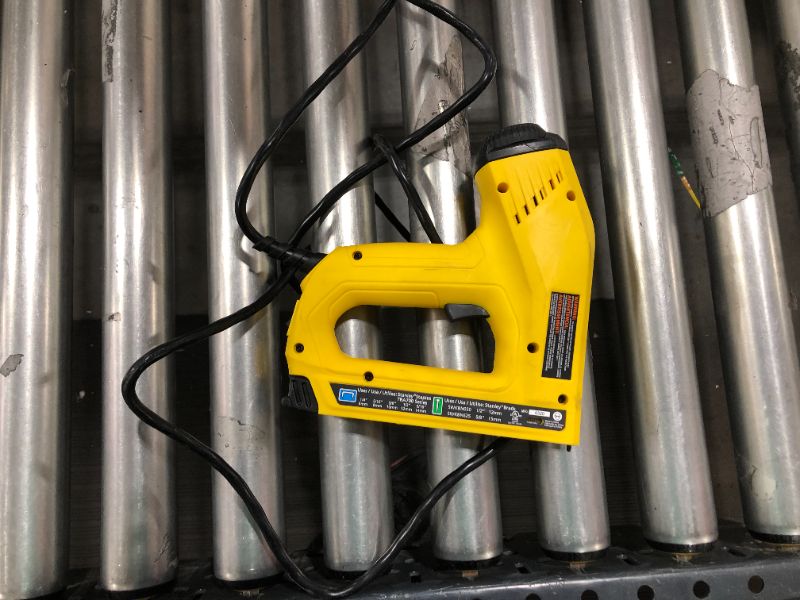 Photo 2 of STANLEY Nail Gun, Electric Staple, 1/2-Inch, 9/16-Inch and 5/8-Inch Brads (TRE550Z)