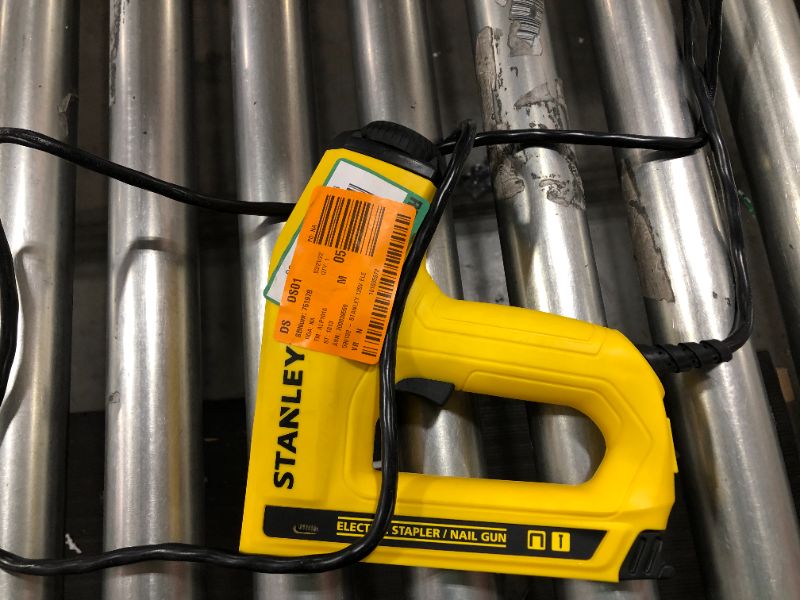 Photo 3 of STANLEY Nail Gun, Electric Staple, 1/2-Inch, 9/16-Inch and 5/8-Inch Brads (TRE550Z)