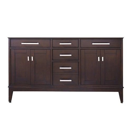 Photo 1 of Avanity Madison 60-inch Light Espresso Finish Vanity Only
