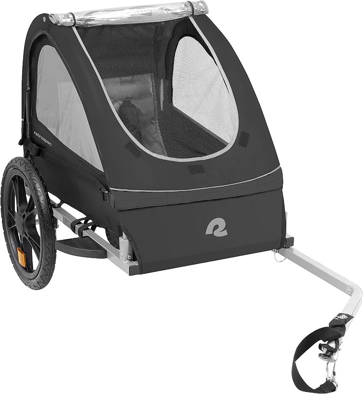 Photo 1 of Retrospec Rover Kids Bicycle Trailer Single and Double Passenger Children’s Foldable