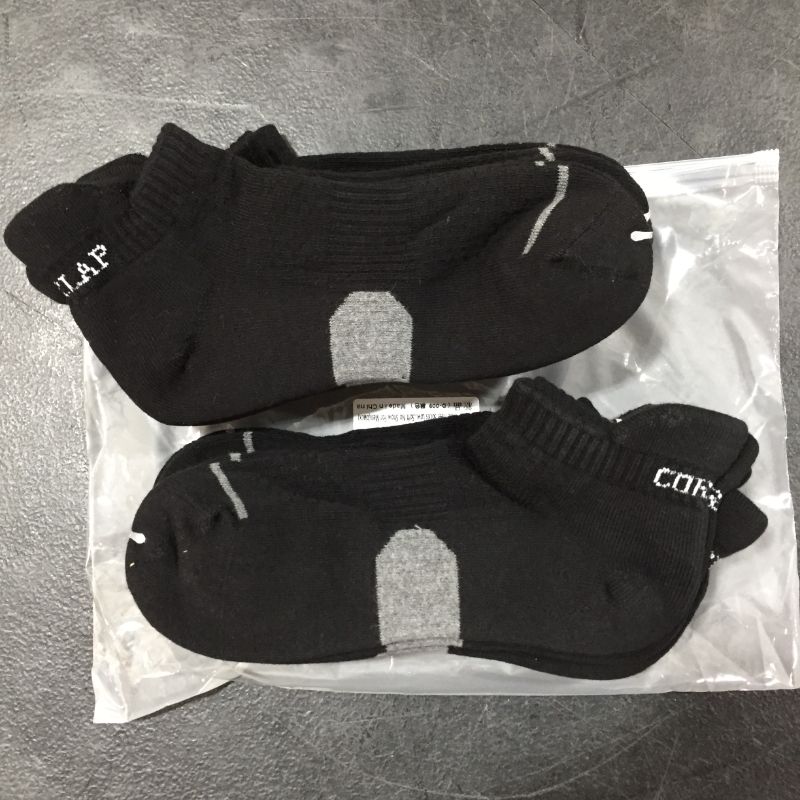 Photo 2 of Corlap Ankle Athletic Running Socks With Cushioned 6 Pack Low Cut Tab Sports Socks for Men and Women