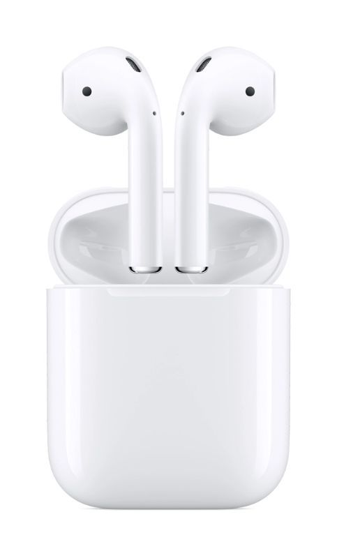 Photo 1 of Apple AirPods (2nd Generation) MV7N2AM/a with Charging Case - Stereo - Wireless - Bluetooth - Earbud - Binaural - in-ear factory sealed prior to processing
