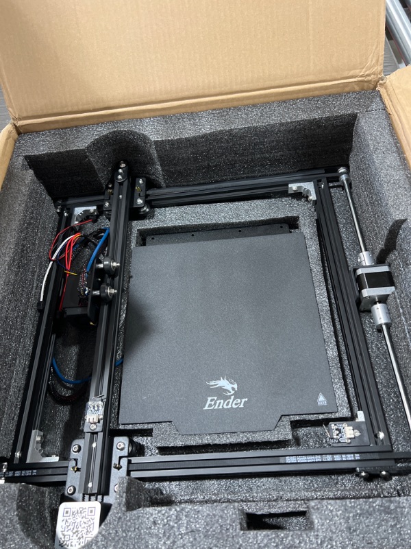 Photo 4 of Official Creality Ender 5 Pro Upgrade 3D Printer with Silent Motherboard Metal Extruder Frame and Capricorn Bowden PTFE Tubing 220 x 220 x 300mm
