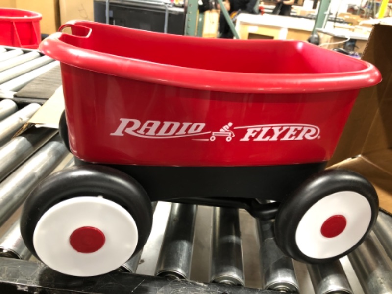 Photo 1 of Radio Flyer, My 1st 2-in-1 Play Wagon Push Walker, Red
