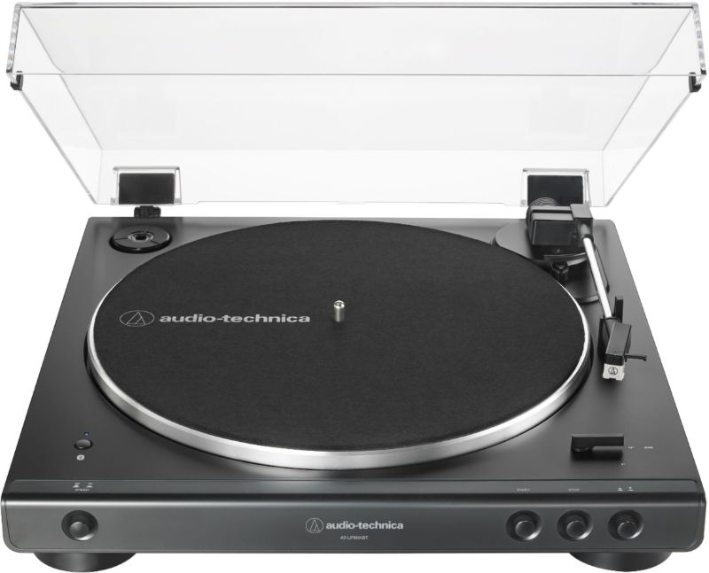 Photo 1 of Audio-Technica AT-LP60XBT-USB-BK Fully Automatic Belt-Drive Stereo Turntable with Bluetooth and USB
