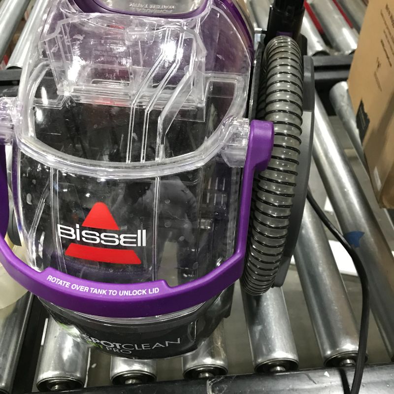Photo 4 of Bissell 2458 SpotClean Pet Pro Portable Carpet Cleaner