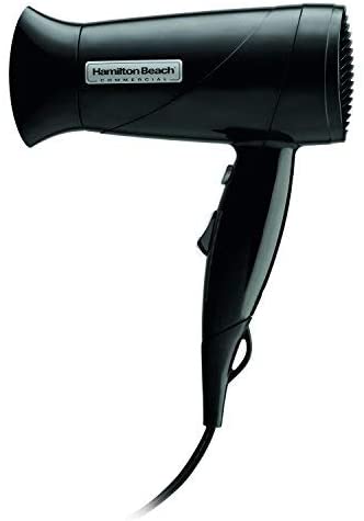 Photo 1 of Hamilton Beach Commercial HHD610 Black Midsize Hand Held Hair Blow Dryer with Cool Shot, 1600 Watts
