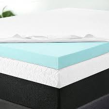 Photo 1 of ABAKAN 3 Inch Memory Foam Mattress Topper California King Size - Cooling Gel Bed Topper for College - Firm Mattress Topper for Back Pain (with Removable Soft Bamboo Fiber Cover)
