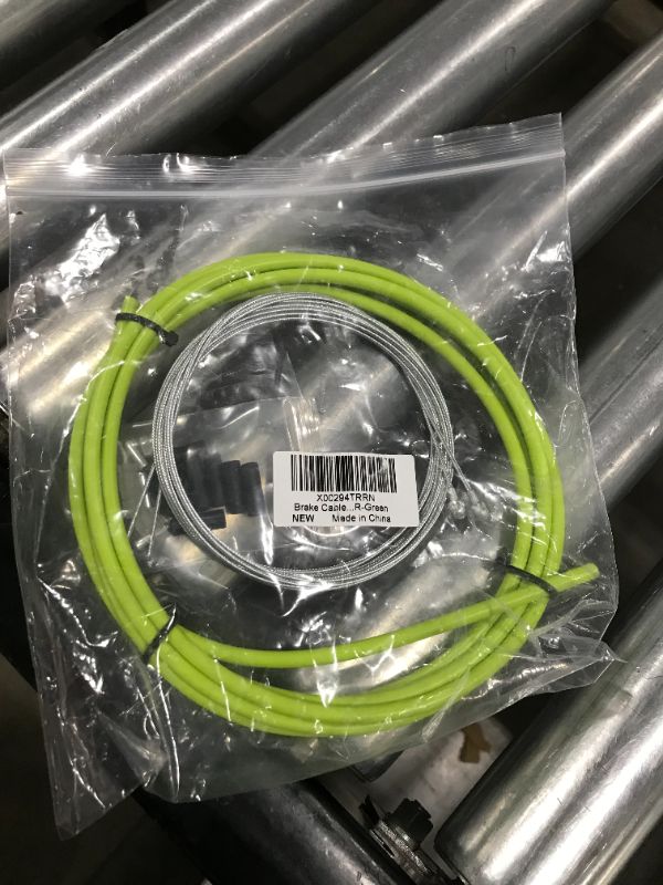 Photo 2 of corki Bike Brake Cable Housing Kit (GREEN) 