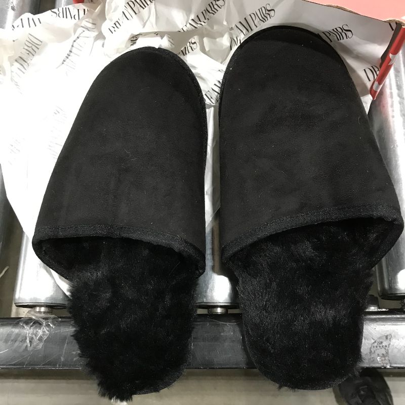 Photo 4 of DREAM PAIRS Women's House Slippers Indoor Fuzzy Fluffy Furry Cozy Home Bedroom Comfy Winter Cute Warm Outdoor Shoes size 8
