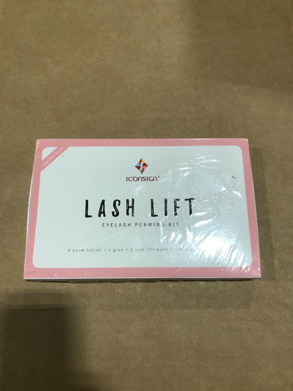 Photo 2 of ICONSIGN Lash Lift Kit, Professional Salon Semi-Permanent Curling Eyelash Perm Kit with Lash Shields, Eye Gel Pads and Brushes
