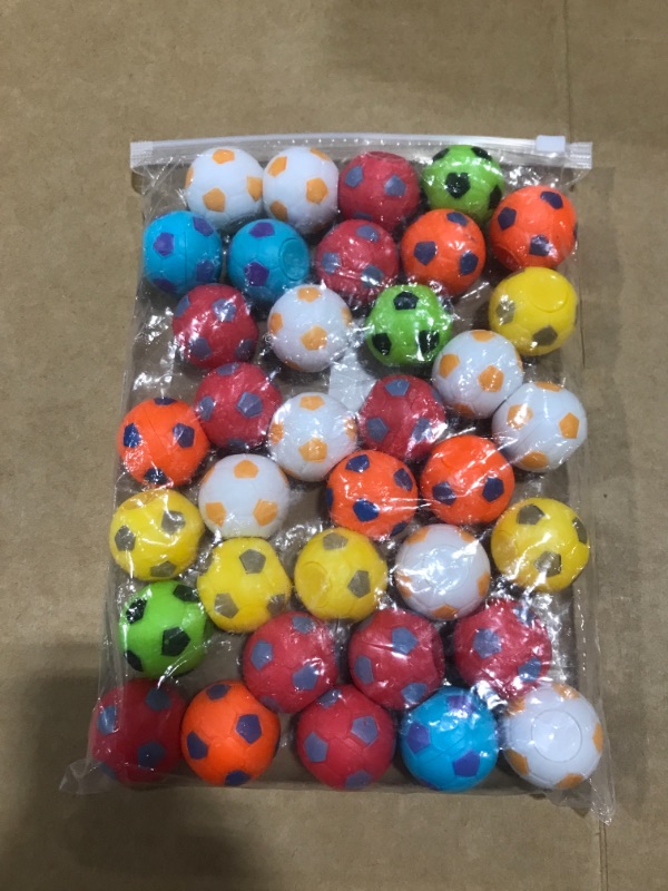 Photo 2 of SMALL BAG OF SOCCER BALL STYLE FIDGET SPINNERS. ASSORTED COLORS.