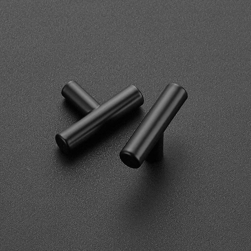 Photo 1 of 25 Pack 2 inch Cabinet Pulls Matte Black Stainless Steel Kitchen Drawer Pulls Cupboard Handles Cabinet Handles
