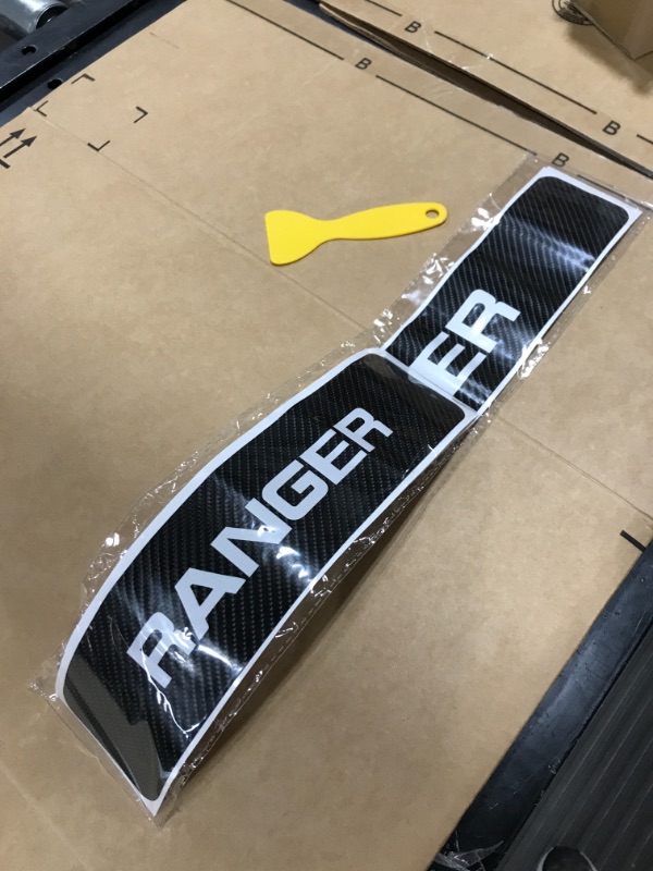 Photo 1 of "RANGER"  CARBON FIBER LOOK GRAPHIC STICKERS. 