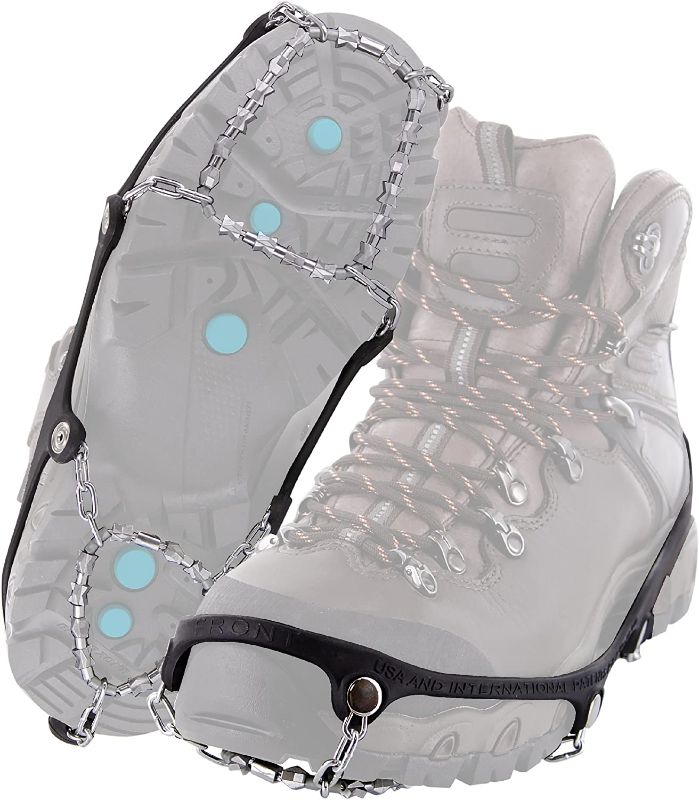 Photo 1 of Yaktrax Diamond Grip All-Surface Traction Cleats for Walking on Ice and Snow (1 Pair)
