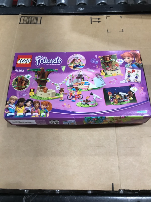 Photo 3 of LEGO Friends Nature Glamping 41392 Building Kit; Includes Friends Mia, a Mini-Doll Tent and a Toy Bicycle (241 Pieces)
