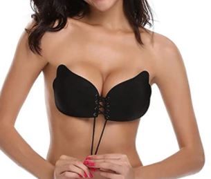 Photo 1 of MITALOO Sticky Push Up Adhesive Invisible Backless Bra Magic Nipple Covers Strapless Bra SIZE C 
