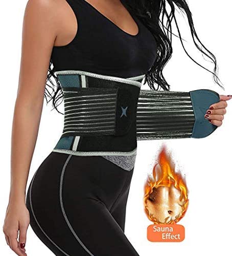 Photo 1 of Waist Trainer Belt for Women Waist Trimmer Slimming Body Shaper Workout Fitness Cincher Fluorescence Belly Girdle
