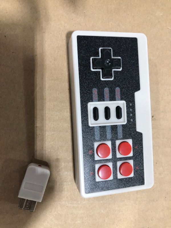 Photo 2 of Rechargeable Wireless Controller Pad Turbo For Nintendo NES Classic Mini Console
