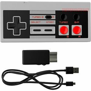 Photo 1 of Rechargeable Wireless Controller Pad Turbo For Nintendo NES Classic Mini Console
